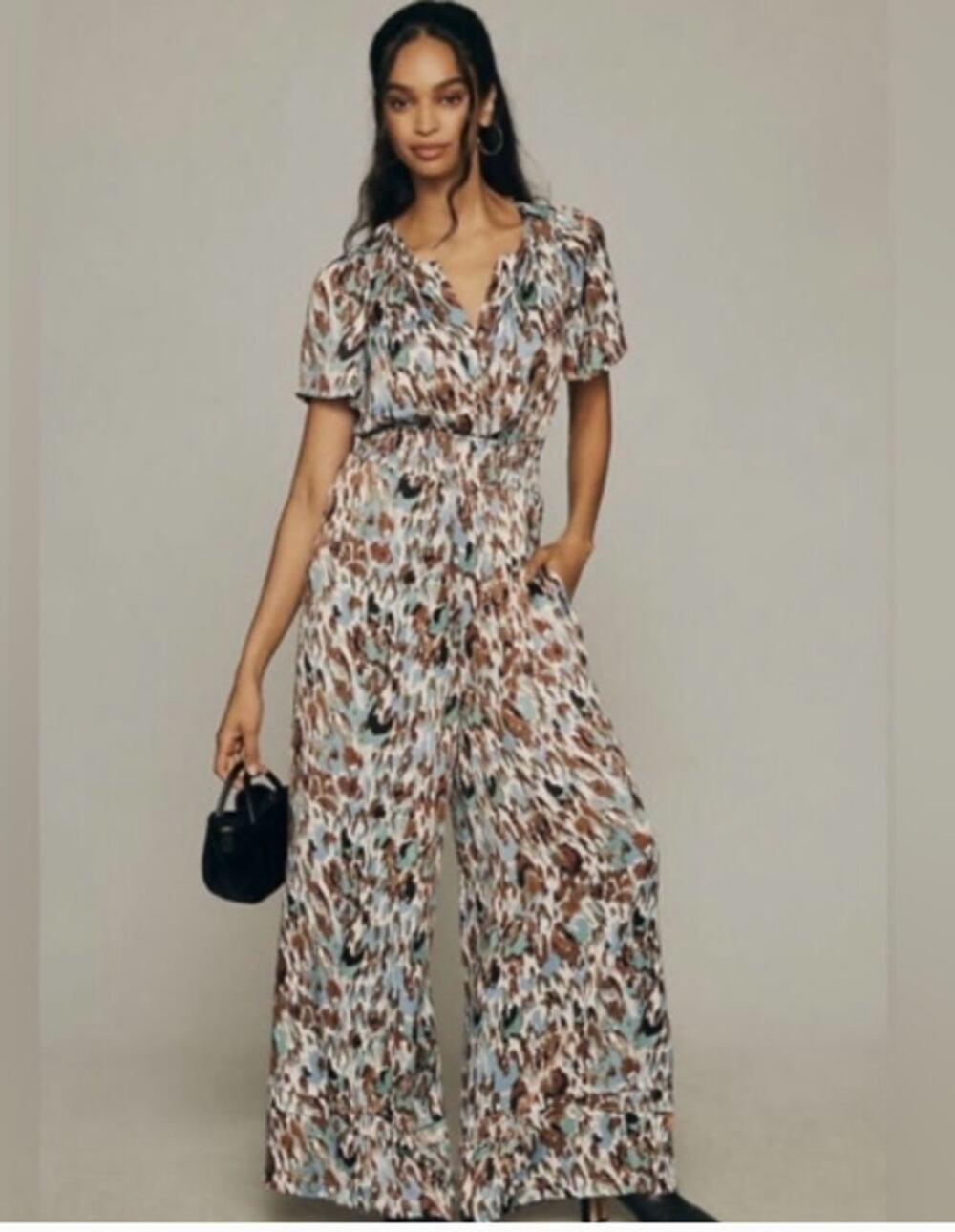 NWT Anthropologie Somerset Jumpsuit. size Small